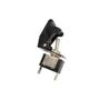 Imagem de Interruptor Tic Tac Universal 2 Posições On Off 250V 12A 400W 2 Vias com Capa Vermelha Tipo Gatilho 2 Pinos - DNI2083-PT