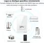 Imagem de Interruptor  tomada Zigbee 1 Botoes 1 Tomada PRETO IT-ZB-01
