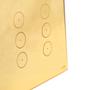 Imagem de Interruptor touch 6 Dourado Compatível Alexa e WI-FI