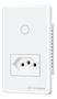 Imagem de Interruptor Touch Inteligente Com Tomada Wifi Primebras Branco