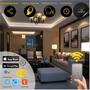 Imagem de Interruptor Touch Inteligente Wi-Fi E Rf 6 Botões 4X4 Preto
