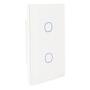 Imagem de Interruptor Touch Wi-Fi Smart Tramontina Branco com 2 Canais