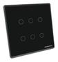Imagem de Interruptor Touch Wifi 6 Botões  4x4 - Alexa - Google