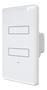 Imagem de Interruptor Touch Wifi Inteligente Agl 2 Tecla Branco Bivolt  4072