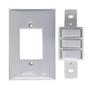 Imagem de Interruptor Triplo Simples 10a De Parede Flp Paris 1420031