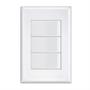 Imagem de Interruptor Triplo Simples 16a - Evidence Branco
