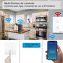Imagem de Interruptor Wifi Touch Led 2 Botões Rf Nova Digital - Branco