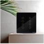 Imagem de Interruptor Zigbee 8 Botões Touch Tuya Google Alexa (Preto)