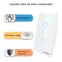Imagem de Interruptor Zigbee Touch 2 Botões Inteligente 4x2