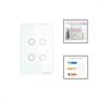 Imagem de Interruptor Zigbee Touch 4 Botões Inteligente 4x2