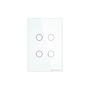 Imagem de Interruptor Zigbee Touch 4 Botões Inteligente 4x2