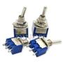Imagem de Interruptores Miniatura Azuis 5PCS 3-Pinos SPDT ON-ON 6A 125VAC MTS-102 MTS-103 MTS-202 MTS-203 6PIN