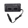 Imagem de Inversor de 12v para 220v 300w com 4 portas usb 5vdc knup kp-c13