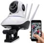 Imagem de Ip Camera Wifi Com 3 Antenas Onvif HD P2p 360