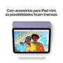 Imagem de iPad Mini Apple 6ª Geração, Tela 8,3", 64GB, Chip A15 Bionic, Wi-Fi, Câmera Traseira 12MP, Roxo - MK7R3BZ/A