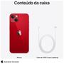 iPhone 13 Apple (128GB) Vermelho, Tela de 6,1", 5G e Câmera Dupla de 12MP Imagem de iPhone 13 Apple (128GB) Vermelho, Tela de 6,1", 5G e Câmera Dupla de 12MP