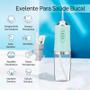 Imagem de Irrigador Bucal Elétrico Limpador Dentes Gengiva Jato D Água Portátil  Recarregável USB 220ml