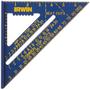 Imagem de Irwin Tools Rafter Square, Alumínio de alto contraste, azul, 7 polegadas (1794463)