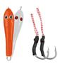 Imagem de Isca artificial albatroz jig sapinho orange white 25g