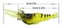 Imagem de Isca artificial camarão em silicone com anzol para pesca - kit com 05 unidades