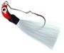 Imagem de Isca artificial lori jig anti rabuda p- branco pescoço vermelho