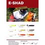 Imagem de Isca Artificial Soft Monster 3X E-Shad Soft Bass 15cm com 2 Unidades