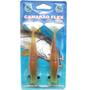 Imagem de Isca Camarão Artificial Flex de 12,5cm - embalagem c/ 2 iscas