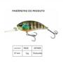 Imagem de Isca de Pesca Crankbait 87mm 15.5g - Mergulho Profundo - 2 Peças