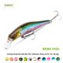 Imagem de Isca de Pesca Jerkbait Swimbait Afundante - 60-105mm com Transferência de Ímã