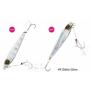 Imagem de Isca Hayabusa Jig Jack Eye Ace 40g - 7,5 cm  Cor 9 Zebra Glow