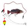 Imagem de Isca Pesca Inteligente Eletrica Peixe Articulado Realista Led Fishing Lambari Robalo