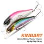 Imagem de Iscas de Pesca Kingdom - Minnow Crankbait Afundante para Água Salgada