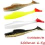 Imagem de Iscas de Pesca Macia 100mm (5 Unidades) - 6,5g TPR Flutuante