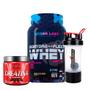 Imagem de Isohydro++ flexx whey under labz + creatina hardcore 300 g integralmedica+ coqueteleira 2 doses 450 ml integralmedica