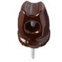 Imagem de Isolador Olhal de Porcelana 72 mm x 54 mm (Pimentão) -  Fertak