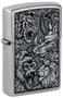 Imagem de Isqueiro de bolso Zippo Jungle Design Street Chrome