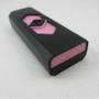 Imagem de Isqueiro USB Recarregável - Preto com rosa