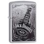 Imagem de Isqueiro Zippo 29285 Classic Cromado Jack Daniels Bottle Satin