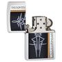 Imagem de Isqueiro Zippo HD Tribal Branco 28978 - Fluído Zippo Incluso