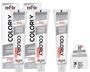 Imagem de Itely  Kit c/3 Tintas Colorly 3n Castanho Escuro 60 ml