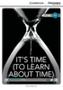 Imagem de Its time to learn about time with online access - CAMBRIDGE UNIVERSITY