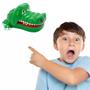 Imagem de Jacaré Morde Dedo Brinquedo Infantil Crocodilo Dentista Nhac Mesa Presente Criança Bebe Menino Menina jogo