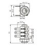 Imagem de Jack J10 Estéreo com 6 Terminais Solda Fio - LS-2029