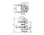 Imagem de Jack J10 Mono com 4 Terminais com Furo PCI - LS-2038