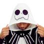 Imagem de Jack Skellington Macacão Kigurumi Pijama Roupa Fantasia Cosplay Inverno Adulto Oficial Disney