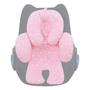 Imagem de JANABEBE Redutor Almofada Infant Head & Baby Body Support Antialérgico 100% Algodão (Suporte à cabeça, corpo e costas, brilhos cor-de-rosa) 3 partes