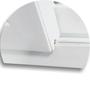 Imagem de Janela de PVC 100x150cm 4 Folhas com Vidro Liso e Cremona ITEC Brimak
