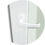 Imagem de Janela de PVC 100x150cm 4 Folhas com Vidro Liso e Cremona ITEC Brimak