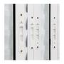 Imagem de Janela Veneziana 6 Folhas em Alumínio 100 x 120 x 8,4 cm com Grade Branco Boldie Prado Alumínio