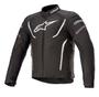 Imagem de Jaqueta Alpinestars T-jaws V3 Wp Preto Branco Impermeável